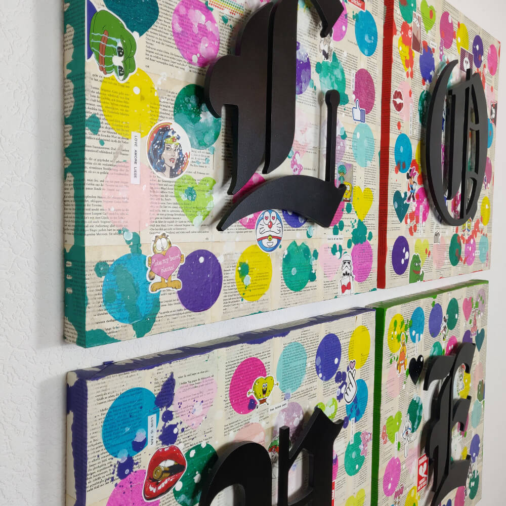 L.O.V.E. - Sticker Dot 01 - ArtOfMag - MagMagMag