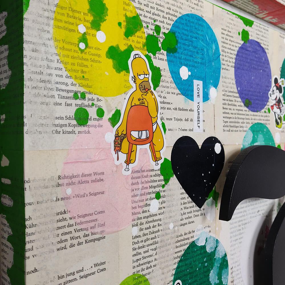 L.O.V.E. - Sticker Dot 05 - ArtOfMag - MagMagMag