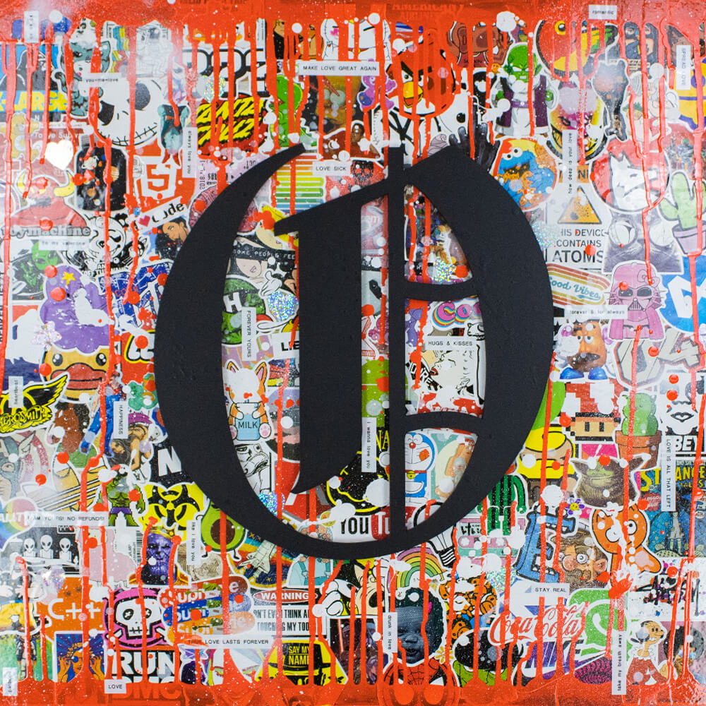 L.O.V.E. - Stickerbomb Splash 02 - ArtOfMag - MagMagMag