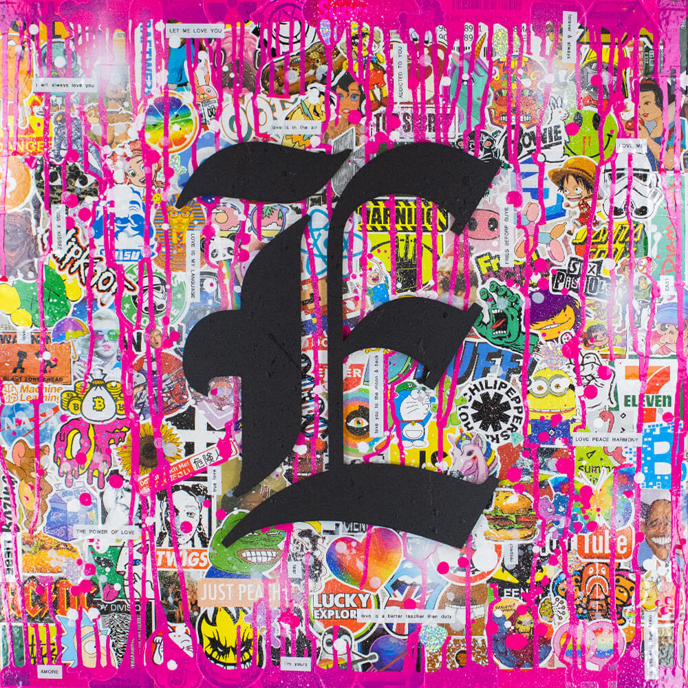 L.O.V.E. - Stickerbomb Splash 04 - ArtOfMag - MagMagMag